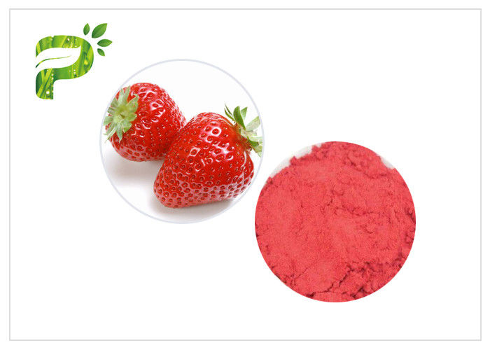 20kg/ Box Strawberry Fruit Powder 1.0ppm Lead No Taste For Ice Cream